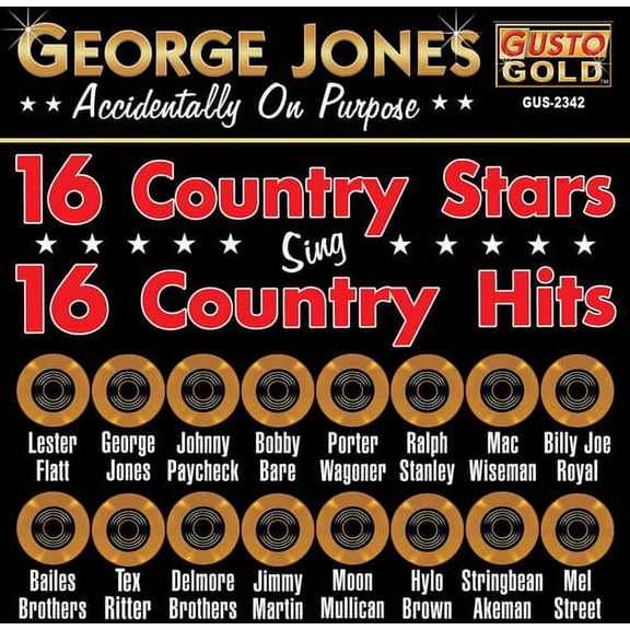George Jones & Friends - 16 Country Stars Sing 16 Country Hits - Music & Performance - CD