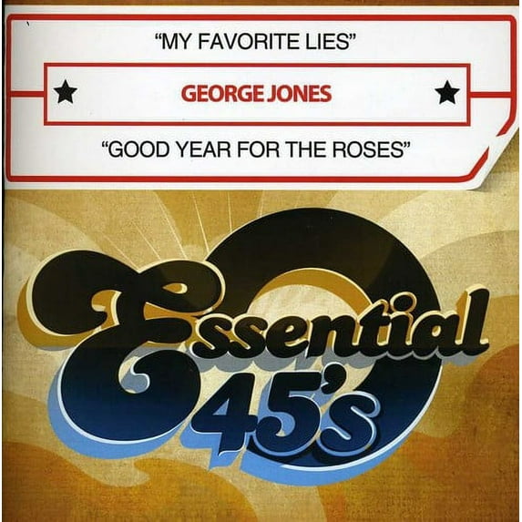 George Jones - My Favorite Lies / Good Year for the Roses - Country - CD