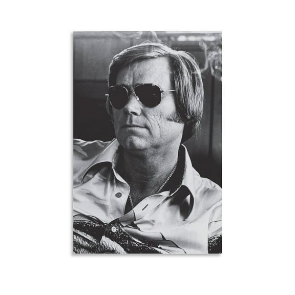 George Jones Poster Cover Poster SGifts for Fans Ongwriter Musician Singer Country Music Posters Picture Print Wall Art Poster Painting Canvas Posters Artworks Gift Idea Room Aesthetic