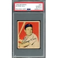 thumbnail image 1 of George Kell Autographed 1949 Bowman Rookie Card #26 Detroit Tigers PSA 2 Auto Grade Near Mint/Mint 8 Vintage Signature PSA/DNA #28962412, 1 of 2