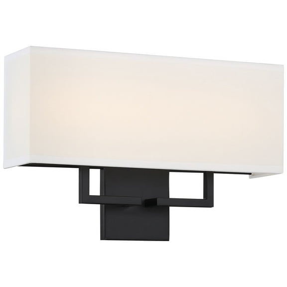 George Kovacs 16.75" Wide Coal Black Modern LED Wall Sconce