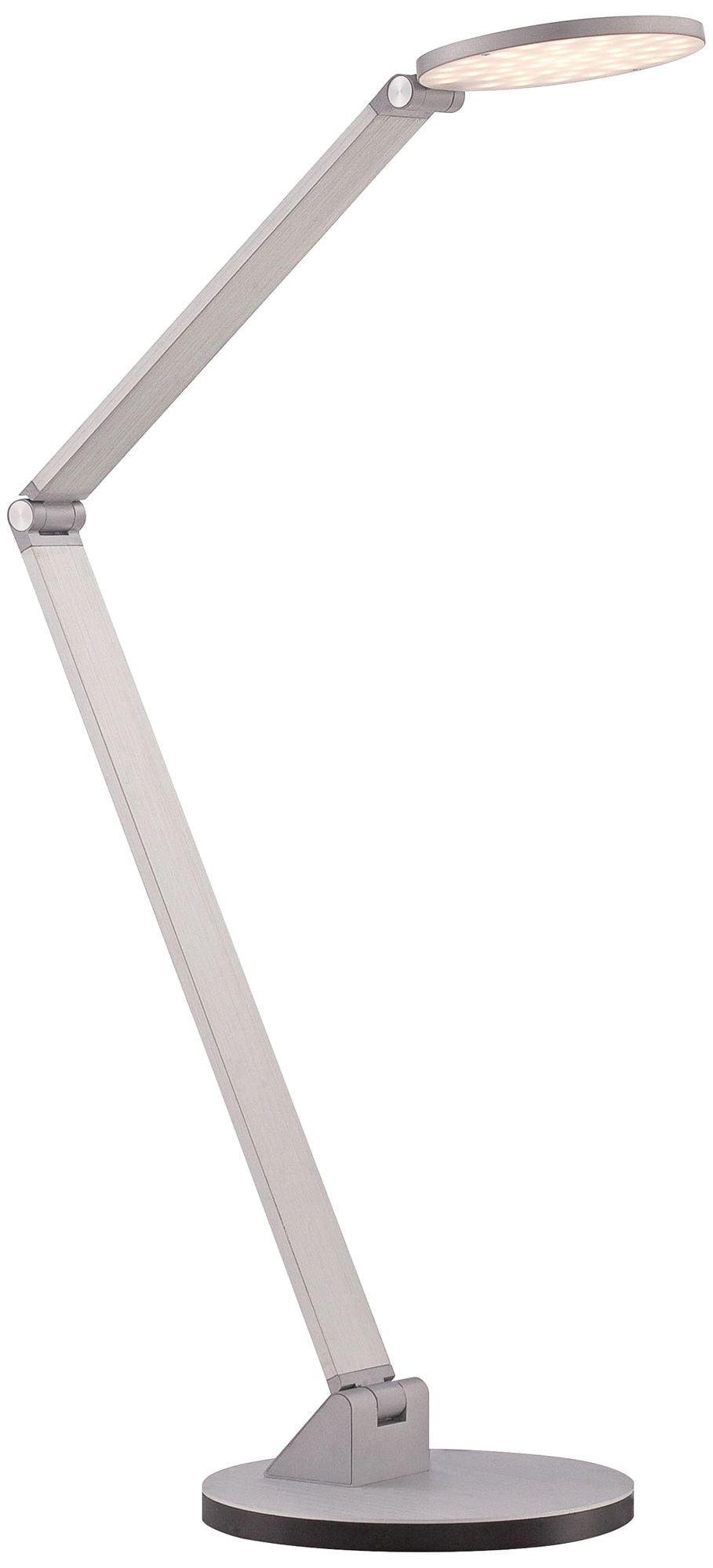 George Kovacs Caswell Chiseled Nickel LED Modern Desk Lamp