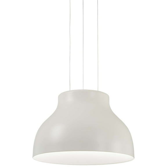 George Kovacs Kettle Up 16 3/4" Wide Matte White LED Pendant Light