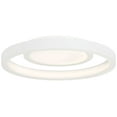 thumbnail image 1 of George Kovacs Knock Out 14" Wide White LED Modern Ceiling Light, 1 of 1