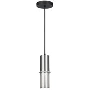 George Kovacs Larry 3 1/2 Wide Satin Aluminum Mini Pendant