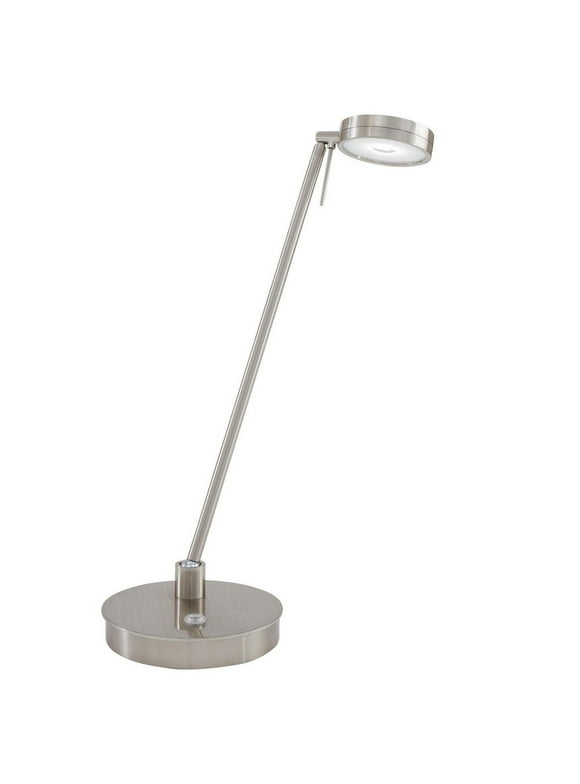 George Kovacs Lighting - 18 Inch LED Table Lamp-Brushed Nickel Finish - George