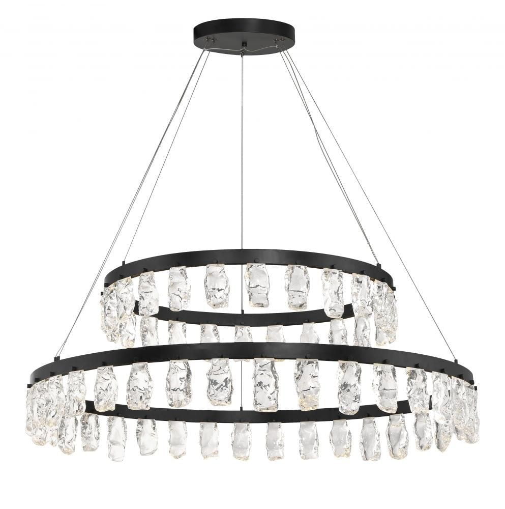 Kovacs Lighting Artic Glacier 70W 1 LED 2Tier Chandelier28