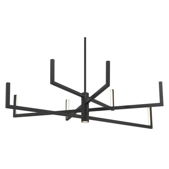 George Kovacs Lighting - Articular - 208W 8 LED Chandelier-10.5 Inches Tall and