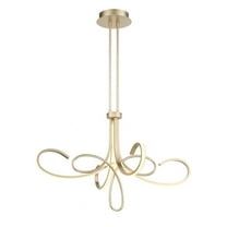 George Kovacs Lighting - Astor - 24W 1 LED Chandelier-21 Inches Tall and 32