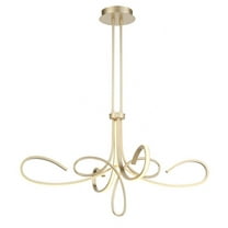 George Kovacs Lighting - Astor - 30W 1 LED Chandelier-21 Inches Tall and 38
