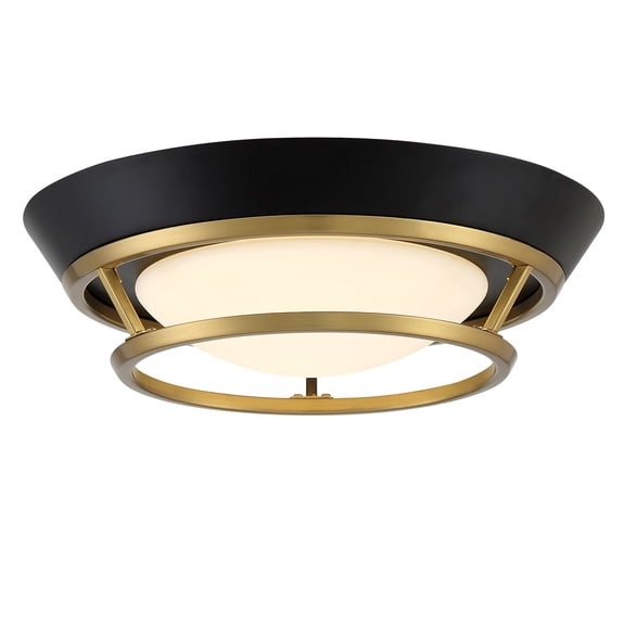 George Kovacs Lighting - Beam Me Up - 14W 1 LED Flush Mount-3 Inches Tall and 11