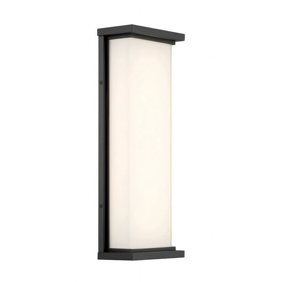 George Kovacs Lighting - Caption - 30W 1 LED Outdoor Wall Mount-20 Inches Tall