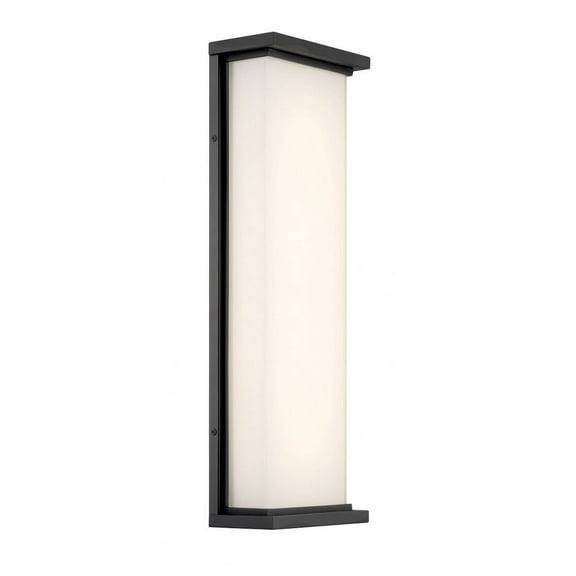 George Kovacs Lighting - Caption - 35W 1 LED Outdoor Wall Mount-24 Inches Tall