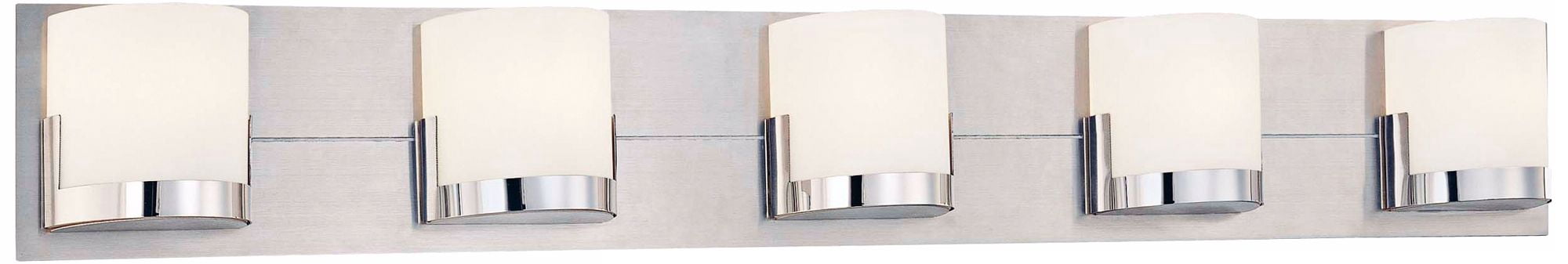 George Kovacs Lighting - Convex-Five Light Bath Bar in Contemporary ...