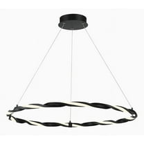 George Kovacs Lighting - Convolution - 28W 1 LED Pendant-2 Inches Tall and 31
