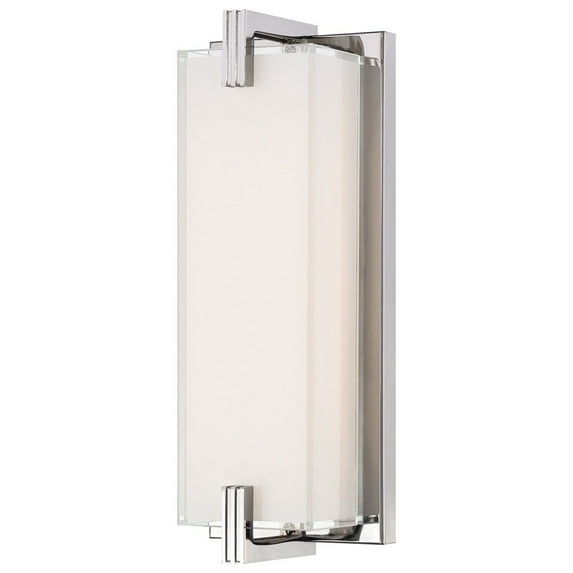 George Kovacs Lighting - Cubism-20W 1 LED Wall Sconce in Contemporary Style-4.75