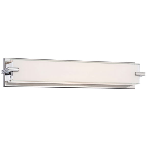 George Kovacs Lighting - Cubism-40W 1 LED Bath Vanity in Contemporary Style-24