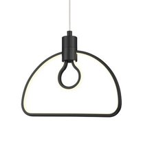 George Kovacs Lighting - Edison'S Outline - 16W 1 LED Pendant-8.5 Inches Tall