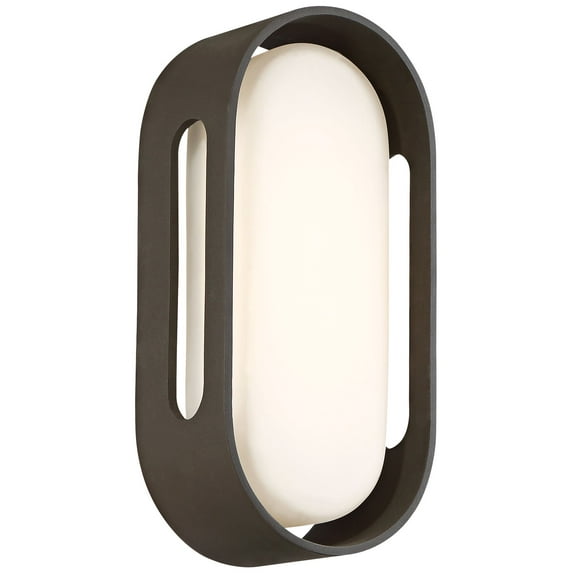 George Kovacs Lighting - Floating Oval-12W 1 LED Outdoor Wall Sconce in