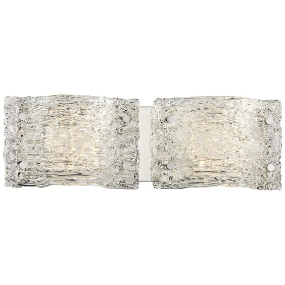 George Kovacs Lighting - Forest Ice-10W 2 LED Bath Vanity in Transitional