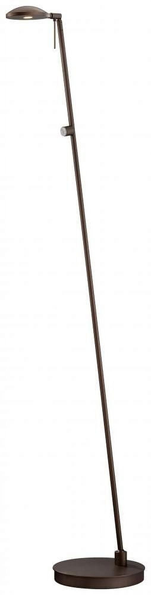 Adjustable Copper Bronze Patina Pharmacy Floor Lamp