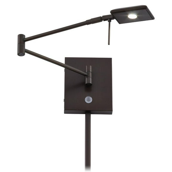 George Kovacs Lighting - George's Reading Room-8W 1 LED Swing Arm Wall Sconce in