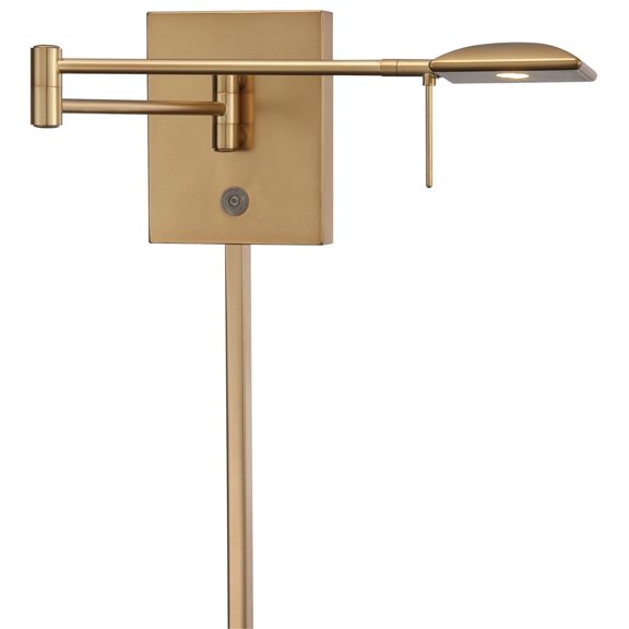 George Kovacs Lighting - George's Reading Room-8W 1 LED Swing Arm Wall Sconce in