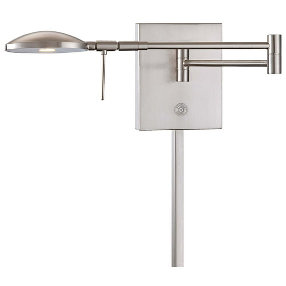 George Kovacs Lighting - George's Reading Room-8W 1 LED Swing Arm Wall Sconce in