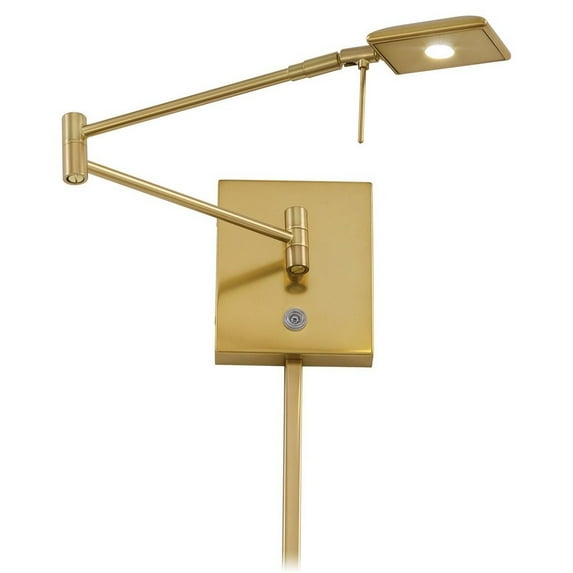 George Kovacs Lighting - George's Reading Room-8W 1 LED Swing Arm Wall Sconce in