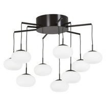 George Kovacs Lighting - George's Web-30W 1 LED Chandelier-19.75 Inches Wide by