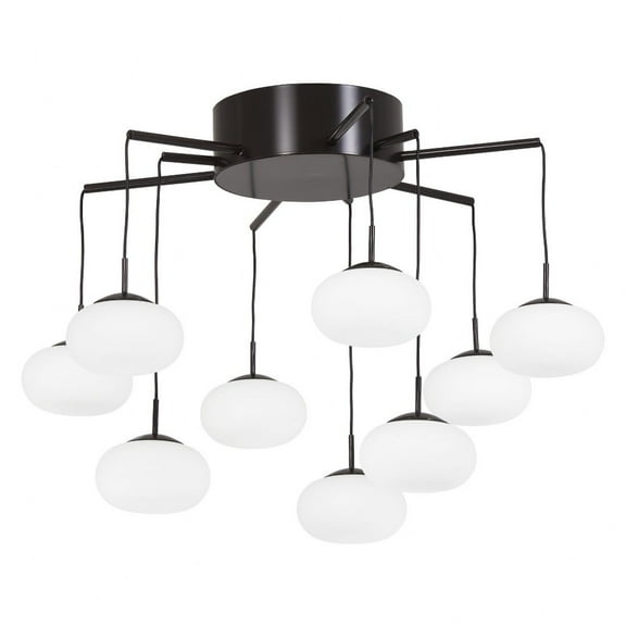 George Kovacs Lighting - George's Web-30W 1 LED Chandelier-19.75 Inches Wide by