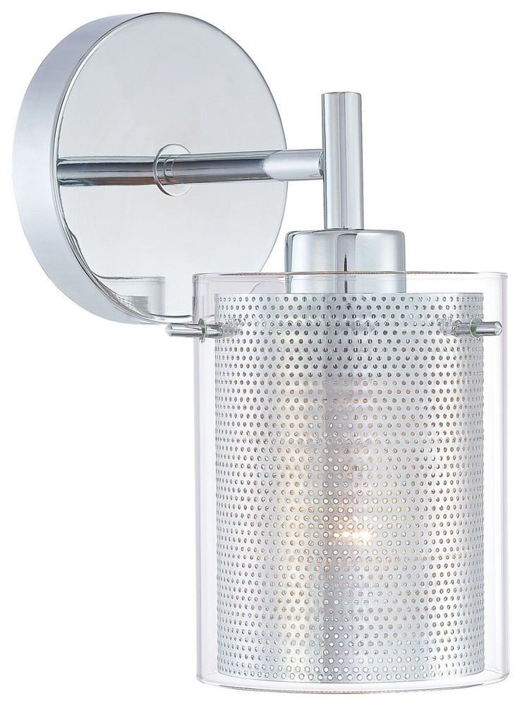 George Kovacs Lighting - Grid-One Light Wall Sconce in Contemporary Style-5