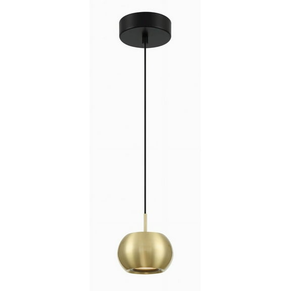 George Kovacs Lighting - Halo - 10W 1 LED Mini Pendant-5 Inches Tall and 5
