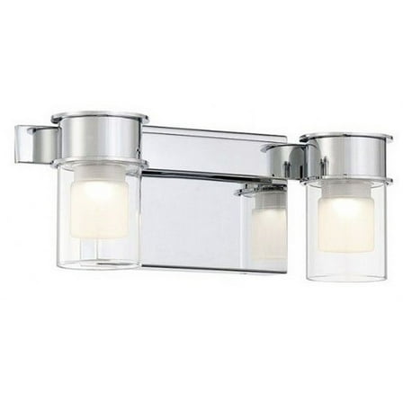 George Kovacs Lighting - Herald Square - 12W 2 LED Bath Vanity In Contemporary