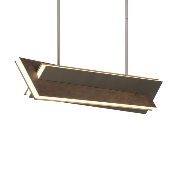 George Kovacs Lighting - Intersezioni - 51W 1 LED Island-6.75 Inches Tall and