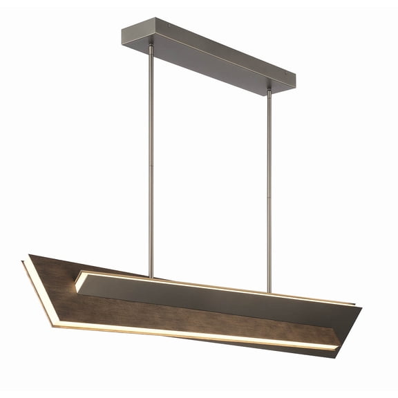 George Kovacs Lighting - Intersezioni - 59W 1 LED Island-6.75 Inches Tall and 50