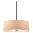thumbnail image 1 of George Kovacs Lighting - Kimono-Four Light Drum Pendant in Contemporary Style-24, 1 of 2