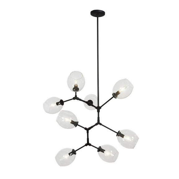 George Kovacs Lighting - Nexpo - 8 Light Chandelier-33.75 Inches Tall and 24.63