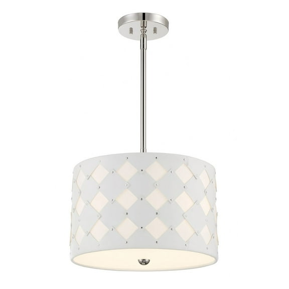 George Kovacs Lighting - Patchwork - 3 Light Pendant-13.5 Inches Tall and 16