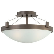 George Kovacs Lighting - Suspended-Three Light Semi-Flush Mount in Contemporary