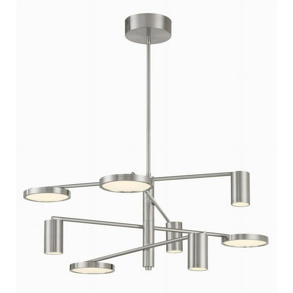 George Kovacs Lighting - Swivel - 40W 1 LED Chandelier-14.25 Inches Tall and 36
