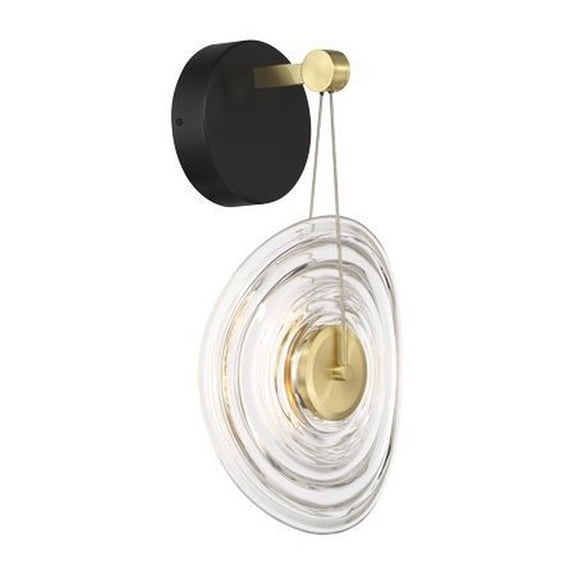 George Kovacs Lighting - Topknot - 5W 1 LED Wall Sconce-17 Inches Tall and 11