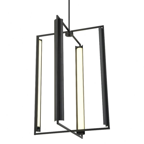 George Kovacs Lighting - Trizay - 105W 1 LED Pendant-34.63 Inches Tall and 24