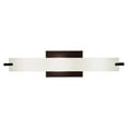 thumbnail image 1 of P5044-37B-George Kovacs Lighting-Tube-LED Wall Sconce in Contemporary Style-20.5 Inches Wide by 4.75 Inches Tall-Dark Restoration Bronze Finish-Xenon, 1 of 7