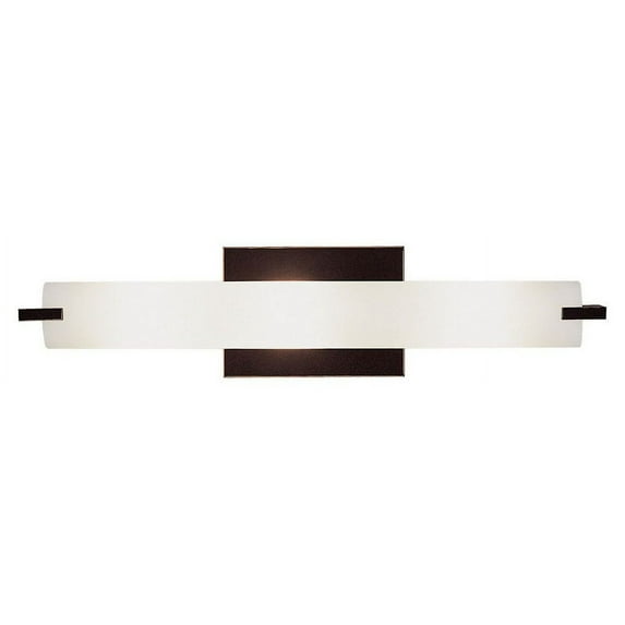 P5044-37B-George Kovacs Lighting-Tube-LED Wall Sconce in Contemporary Style-20.5 Inches Wide by 4.75 Inches Tall-Dark Restoration Bronze Finish-Xenon
