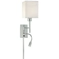 thumbnail image 1 of George Kovacs Lighting - Two Light Swing Arm Wall Sconce with Reading Lamp in, 1 of 2
