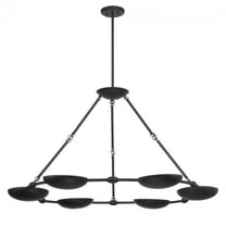 George Kovacs Lighting - Undertas - 6 Light Chandelier-26.5 Inches Tall and 48