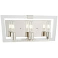 thumbnail image 1 of George Kovacs P1373-613 Crystal Chrome Polished Nickel Bathroom Vanity Light, 1 of 2