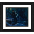 thumbnail image 1 of George Luks 17x15 Black Ornate Wood Framed Double Matted Museum Art Print Titled - The Breaker Boys, 1 of 5