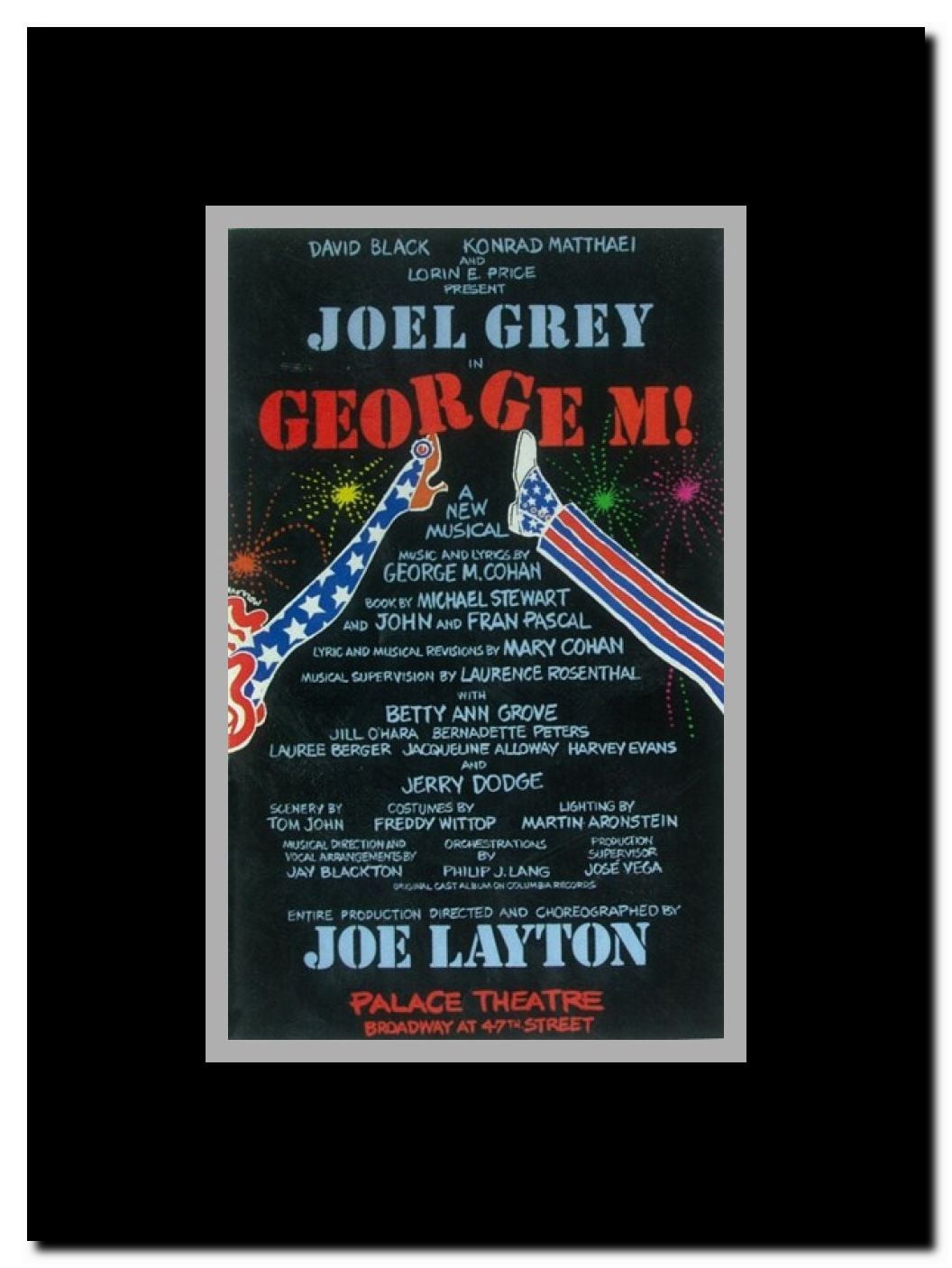 George M! (Broadway) Framed Movie Poster
